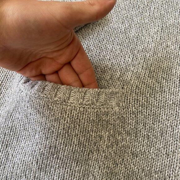 L.L Bean Full Zip Knit Sweater Mock Neck Sweater - Picture 2 of 7